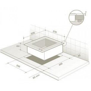 Модульная система Де Дитрих DTE 1158 X фото 3 Модульная система De Dietrich DTE 1158 X фото 3