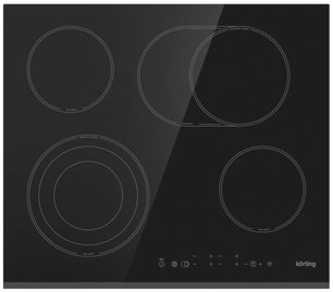 Электрическая варочная панель Кертинг HK 63052 B фото Электрическая варочная панель Korting HK 63052 B фото