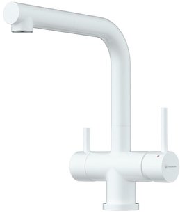 Omoikiri (мойка BOSEN 80-2-WH + смеситель TAKAMATSU-S PW) фото 3