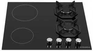 Комбинированная варочная панель MAUNFELD EEHG.642VC.2CB/KG фото 3