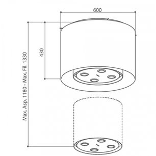 Настенная вытяжка Фабер Kaleidos (Set) фото 4 Настенная вытяжка Faber Kaleidos (Set) фото 4