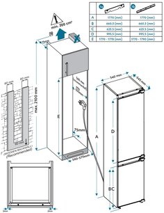 Встраиваемый холодильник Jacky`s JR BW1770MN фото 3