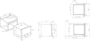 Встраиваемая микроволновая печь Pando PHM-950R фото 3