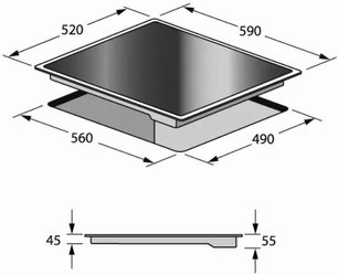 Независимая варочная поверхность Кайзер KCT 6403 R фото 4 Независимая варочная поверхность Kaiser KCT 6403 R фото 4