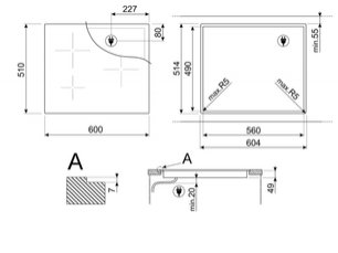 Варочная панель Смег SI2M7643D фото 4 Варочная панель Smeg SI2M7643D фото 4