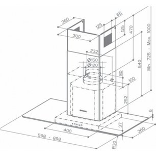 Вытяжка Фабер NICE X/V A60 фото 2 Вытяжка Faber NICE X/V A60 фото 2
