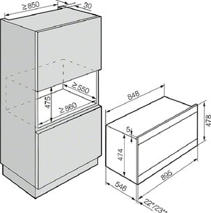Духовой шкаф Миле H6890BP EDST/CLST сталь фото 2 Духовой шкаф Miele H6890BP EDST/CLST сталь фото 2