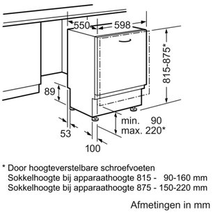 Встраиваемая посудомоечная машина Нефф S51N63X0 фото 3 Встраиваемая посудомоечная машина Neff S51N63X0 фото 3
