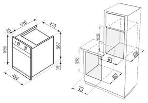 Духовой шкаф Korting OKB 4604 CRI фото 2