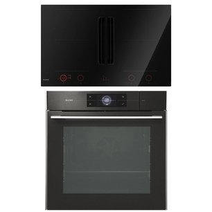 Asko (варочная панель с вытяжкой HIHD854GF + духовой шкаф OCS8678G) фото Asko (варочная панель с вытяжкой HIHD854GF + духовой шкаф OCS8678G) фото