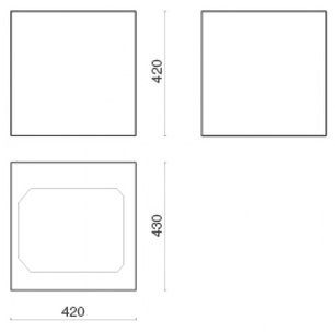 Вытяжка Фалмек Rubik isola 43 (450) (с системой E.ion) ECP white фото 3 Вытяжка Falmec Rubik isola 43 (450) (с системой E.ion) ECP white фото 3