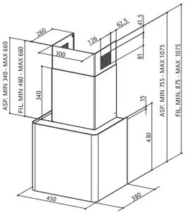 Вытяжка Фабер LITHOS EG6 CREAM A45 фото 3 Вытяжка Faber LITHOS EG6 CREAM A45 фото 3