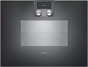 Комбинированный духовой шкаф-пароконвектомат Гаггенау BS451101 фото Комбинированный духовой шкаф-пароконвектомат Gaggenau BS451101 фото