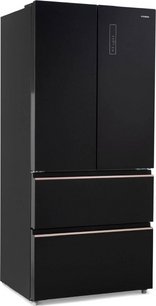 Холодильник Hyundai CM55043F черное стекло фото 2