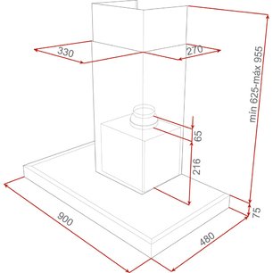 Вытяжка Тека DPL 90 STAINLESS STEEL фото 2 Вытяжка Teka DPL 90 STAINLESS STEEL фото 2