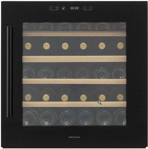 Встраиваемый винный шкаф Krona BADEN 60/30 BL фото Встраиваемый винный шкаф Krona BADEN 60/30 BL фото
