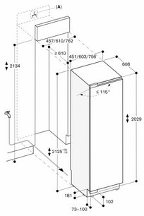 Встраиваемая морозильная камера Гаггенау RF471306 фото 4 Встраиваемая морозильная камера Gaggenau RF471306 фото 4