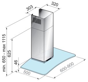 Вытяжка Кертинг KHC 9972 X фото 2 Вытяжка Korting KHC 9972 X фото 2