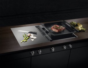 Варочная панель с вытяжкой Куперсбуш KMI 9850.0 SR Black Chrome фото 2 Варочная панель с вытяжкой Kuppersbusch KMI 9850.0 SR Black Chrome фото 2