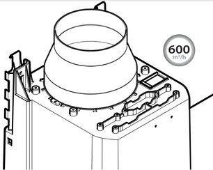 Вытяжка Фалмек MERCURIO EVO 60 фото 4 Вытяжка Falmec MERCURIO EVO 60 фото 4
