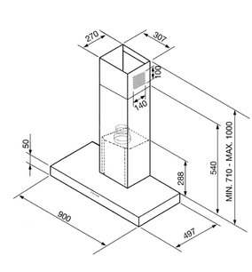 Вытяжка Смег KS905BXE2 фото 2 Вытяжка Smeg KS905BXE2 фото 2