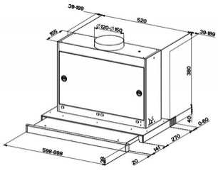 Вытяжка Faber Omnia GR/X A60 фото 2