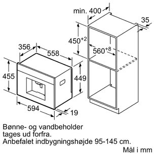 Встраиваемая кофемашина Бош CTL836EC6 фото 2 Встраиваемая кофемашина Bosch CTL836EC6 фото 2