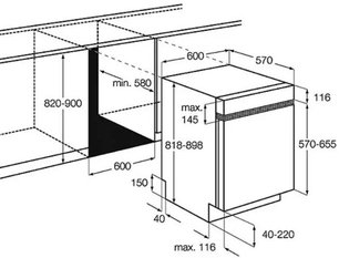 Посудомоечная машина АЕГ F88060IM0P фото 3 Посудомоечная машина AEG F88060IM0P фото 3