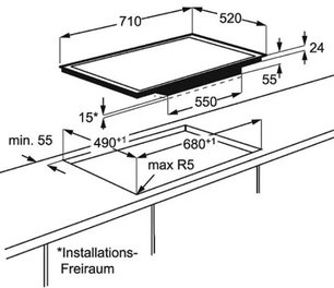 Варочная панель AEG HK764401PB фото 3