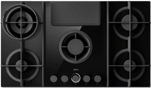 Варочная панель с вытяжкой Elica NIKOLATESLA FLAME EVO BL/A/88 фото