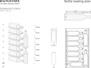 Винный шкаф Dunavox DAUF-8.23B фото 4