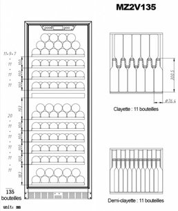 Винный шкаф Ла Соммельер MZ2V135 фото 4 Винный шкаф La Sommeliere MZ2V135 фото 4