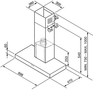Вытяжка Смег KS912BXE фото 2 Вытяжка Smeg KS912BXE фото 2