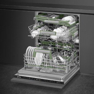 Встраиваемая посудомоечная машина Smeg STL7324AQLLW фото 3