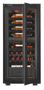 Встраиваемый двухтемпературный винный шкаф EuroCave D-INSP-M I-090019-M фото
