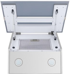 Вытяжка Маунфилд MERSEY 50 Inox Glass white фото 4 Вытяжка Maunfeld MERSEY 50 Inox Glass white фото 4