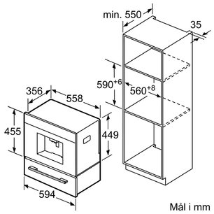 Встраиваемая кофемашина Бош CTL836EC6 фото 4 Встраиваемая кофемашина Bosch CTL836EC6 фото 4