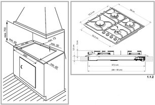 Варочная панель Де Дитрих DPE7610W фото 4 Варочная панель De Dietrich DPE7610W фото 4