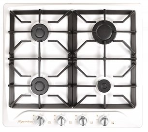 Газовая варочная панель Куперсберг FGC 63 W Silver фото Газовая варочная панель Kuppersberg FGC 63 W Silver фото