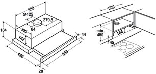 Встраиваемая вытяжка Kuppersbusch DEF 6300.0 E фото 2
