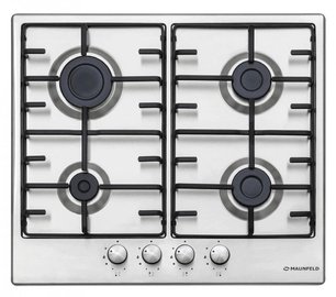 Газовая варочная панель MAUNFELD EGHS.64.3ES фото 2 Газовая варочная панель MAUNFELD EGHS.64.3ES фото 2