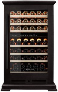 Винный шкаф Мэйвел MV77PRO-KBT2 (Тёмный шоколад) фото Винный шкаф Meyvel MV77PRO-KBT2 (Тёмный шоколад) фото