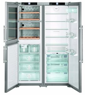 Холодильник Либхер SBSes 7165 PremiumPlus Vinidor BioFresh NoFrost фото 2 Холодильник Liebherr SBSes 7165 PremiumPlus Vinidor BioFresh NoFrost фото 2