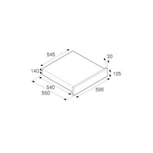 Встраиваемый ящик для подогрева Бертаззони WD60HERND фото 4 Встраиваемый ящик для подогрева Bertazzoni WD60HERND фото 4