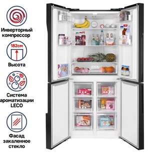 Холодильник Маунфилд MFF182NFBE фото 2 Холодильник Maunfeld MFF182NFBE фото 2