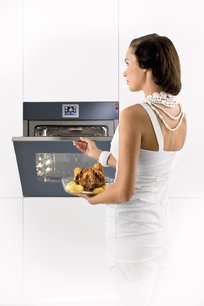 Духовой шкаф Баразза 1FVLTSM зеркальное стекло фото 3 Духовой шкаф Barazza 1FVLTSM зеркальное стекло фото 3