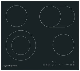Встраиваемая электрическая варочная панель Зигмунд Штайн CN 36.6 B фото Встраиваемая электрическая варочная панель Zigmund Shtain CN 36.6 B фото
