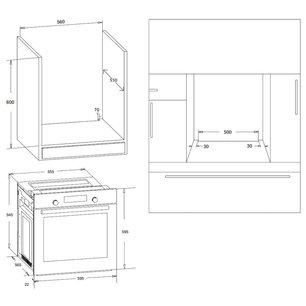 Электрический духовой шкаф Korting OKB 370 CMB фото 4