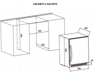 Винный шкаф Cold Vine C40-KBT2 фото 4