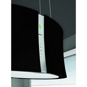 Вытяжка Falmec Zephiro isola 66 (450) (с системой E.ion) ECP black фото 3